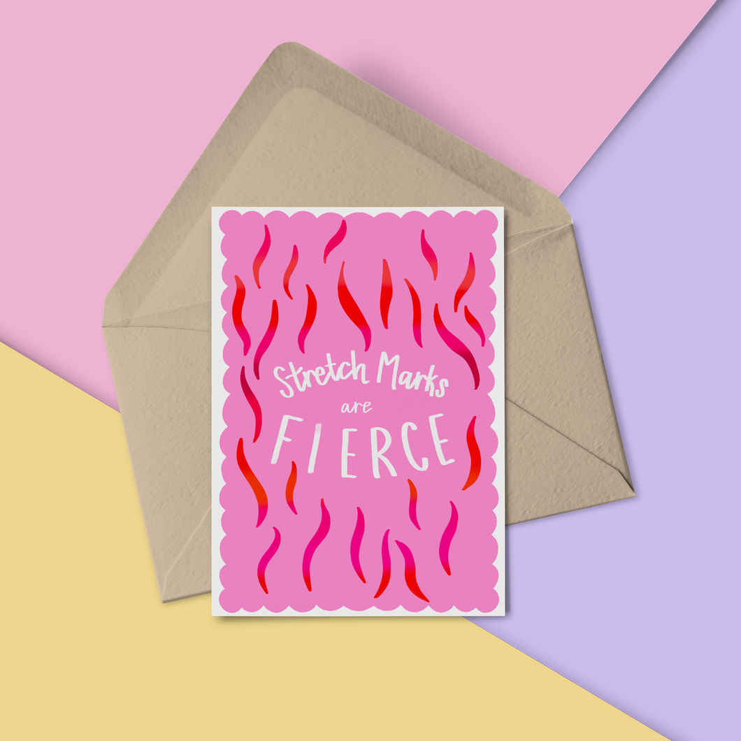 Stretch Marks Card